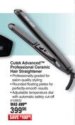 Wahl Cutek Advanced Professional Ceramic Hair Straightener