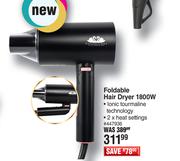 Reflection Foldable Hair Dryer 1800W