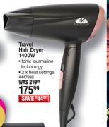Reflection Travel Hair Dryer 1400W