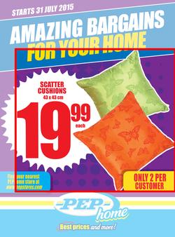 PEP : Amazing Bargains For Your Home (31 Jul - 6 Aug 2015), page 1