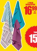 2 Pack Dishcloths-Per Pack