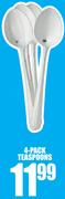 4 Pack Teaspoons