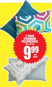 2 Pack Standard Pillowcases 45x70cm-Per Pack