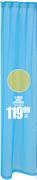 2 Pack Voile Curtains 140x218Cm-Per Pack
