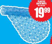 Plastic Bath Mats 66x35Cm