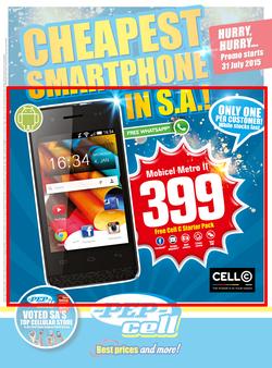 PEP : Cheapest Smartphone in SA (31 Jul - 27 Aug 2015), page 1