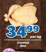 Cornish Hen-Per kg