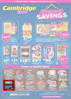 Cambridge Food Nelspruit & Seshego : May Month End (28 May - 9 June 2020), page 1