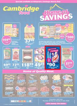 Cambridge Food Nelspruit & Seshego : May Month End (28 May - 9 June 2020), page 1