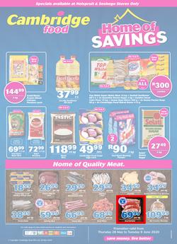Cambridge Food Nelspruit & Seshego : May Month End (28 May - 9 June 2020), page 1