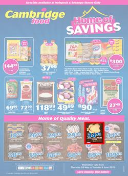 Cambridge Food Nelspruit & Seshego : May Month End (28 May - 9 June 2020), page 1
