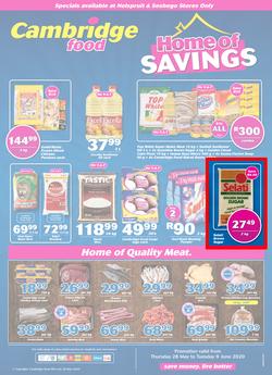 Cambridge Food Nelspruit & Seshego : May Month End (28 May - 9 June 2020), page 1