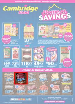 Cambridge Food Nelspruit & Seshego : May Month End (28 May - 9 June 2020), page 1
