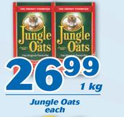 Jungle Oats-1kg Each