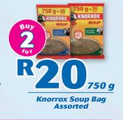 Knorrox Soup Bag-2x750g