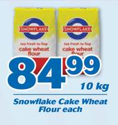 Snowflake Cake Wheat Flour-10kg Each