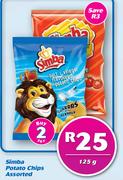 Simba Potato Chips-2x125g