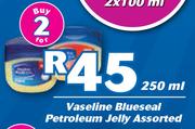 Vaseline Blueseal Petroleum Jelly Assorted-2x250ml