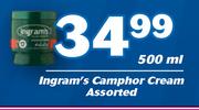 Ingram's Camphor Cream Assorted-500ml