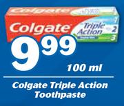 Colgate Triple Action Toothpaste-100ml