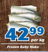 Frozen Baby Hake-Per Kg