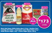 Black Ball Super White Maize Meal-10Kg Combo