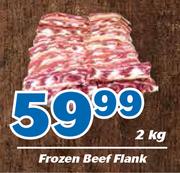 Frozen Beef Flank-2Kg