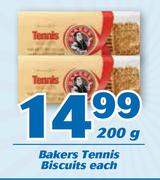 Bakers Tennis Biscuits-200g Each