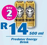 Predator Energy Drink-2 x 500ml