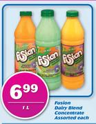 Fusion Dairy Blend Concentrate Assorted-1Ltr Each