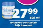 Johnson's Petroleum Jelly Assorted-500ml