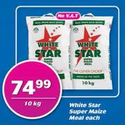 White Star Super Maize Meal-10kg Each