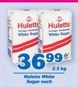 Hullets White Sugar-2.5kg Each