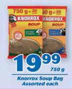 Knorrox Soup Bag-750g Each