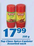 Top Class Spice Canister-350g Each