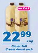 Clover Full Cream Amasi-2kg Each