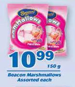 Beacon Marshmallows-150g Each