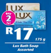Lux Bath Soap Assorted-2x175g