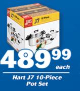 Hart J7 10-Piece Pot Set-Each
