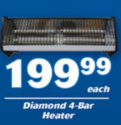 Diamond 4-Bar Heater-Each