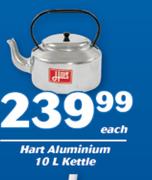Hart Aluminium 10Ltr Kettle-Each