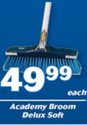 Academy Broom Deluxe Soft-Each