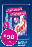 Surf Hand Washing Powder-2x3Kg