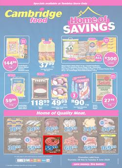 Cambridge Food Tembisa : May Month End (28 May - 9 June 2020), page 1