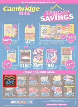 Cambridge Food Tembisa : May Month End (28 May - 9 June 2020), page 1
