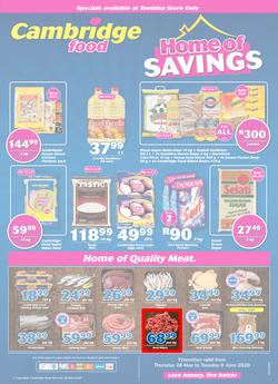 Cambridge Food Tembisa : May Month End (28 May - 9 June 2020), page 1