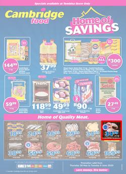 Cambridge Food Tembisa : May Month End (28 May - 9 June 2020), page 1