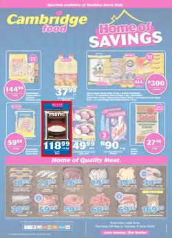 Cambridge Food Tembisa : May Month End (28 May - 9 June 2020), page 1