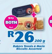 Bakers Tennis & Marie Biscuits 200g-For Both