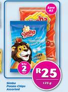 Simba Potato Chips-2x125g